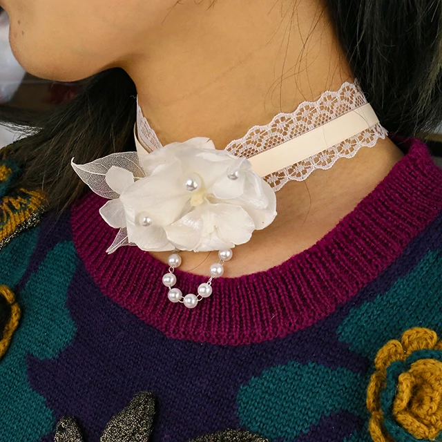 2024 Hot Wedding Corsage and Bride Hand Decor Wrist Flower Chocker for Bridesmaid Prom Party and Homecoming