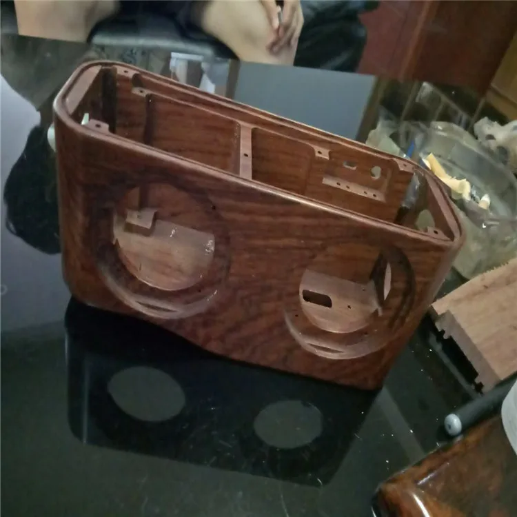 Factory customized Wooden housing speaker housing solid wood Black walnut