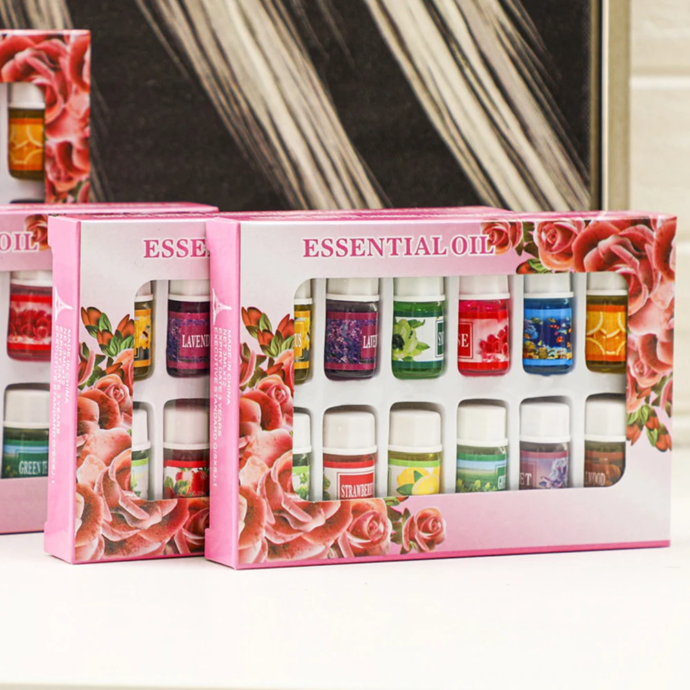 Essential Oil Private Label 100% Pure Aroma Essential Oil Set Custom Water Soluble Essential Oils for Humidifier Diffusers