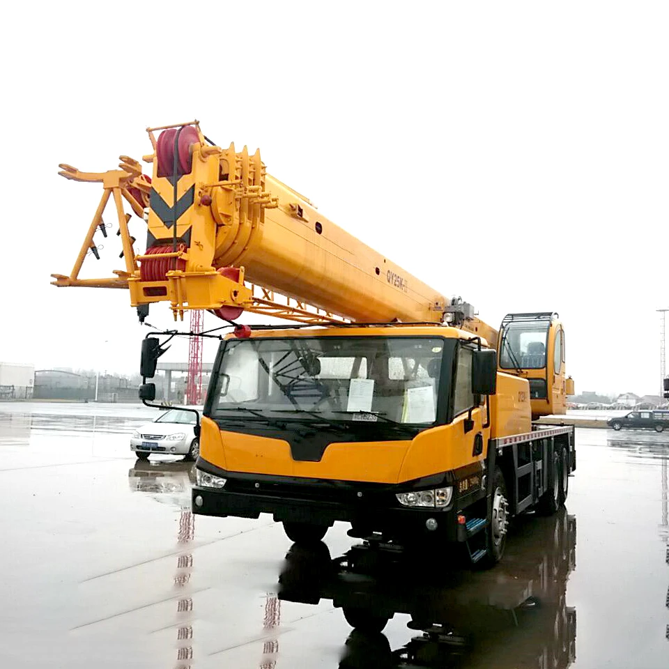 Xuzhou Official Factory Sale Lifting Machinery 25 Tons Truck Crane XCT25L4_SR with 34.1M Fully -Extended  Boom in Stock