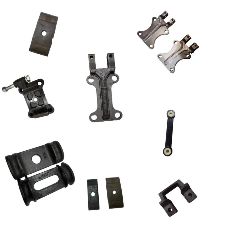 High Quality Suspension Casting Steel Bracket Axle Flat Plate Freightliner Trailer Axle Seat