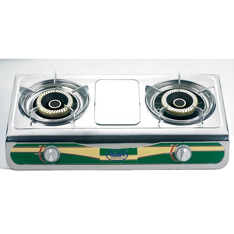 Новая модель LPG из нержавеющей стали печать бытовой стол Коммерческая газа чугунная плита горелки