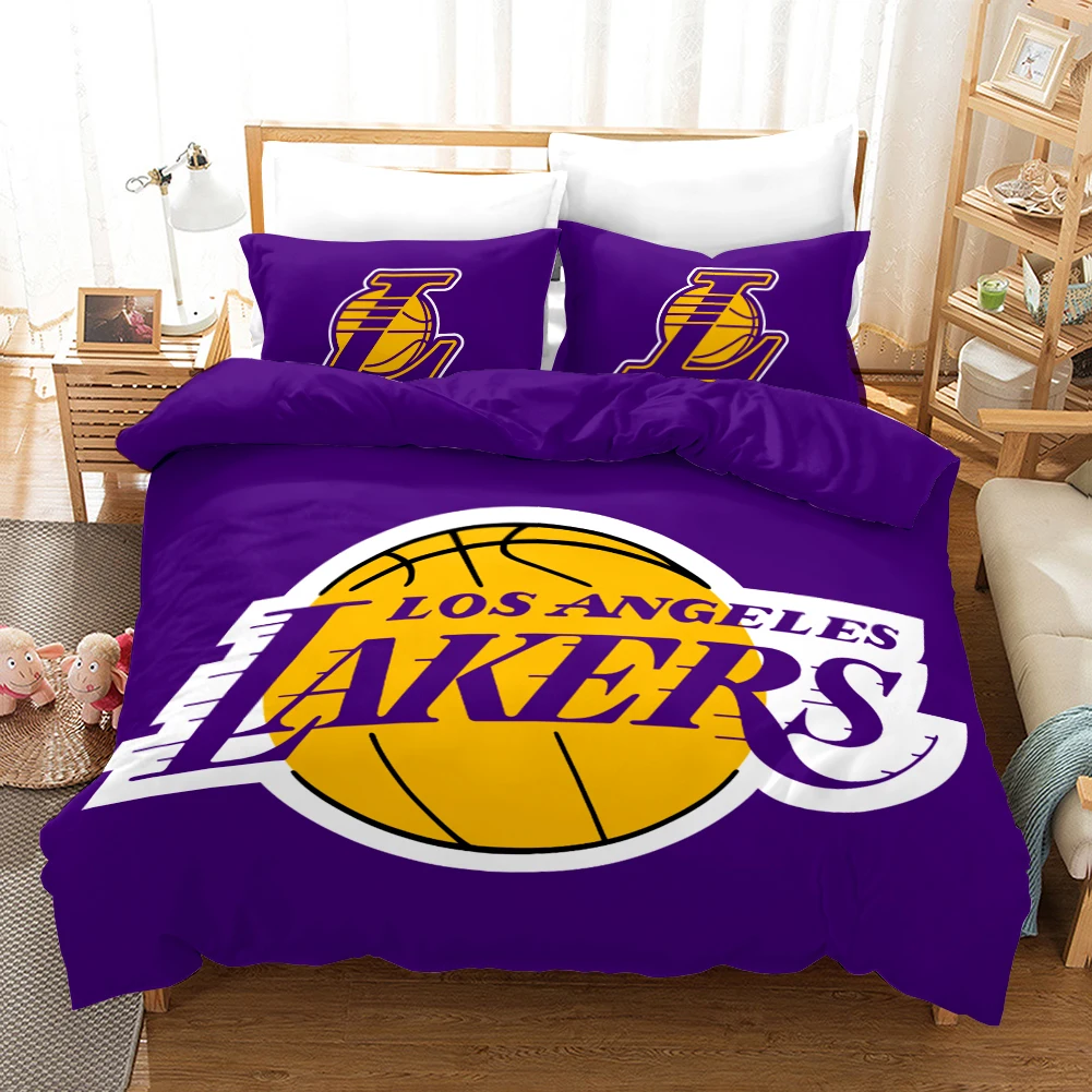 Promotion microfiber bed sheet NBA CULB 1 bed sheet bedding set luxury quality  bedsheet set duvet cover