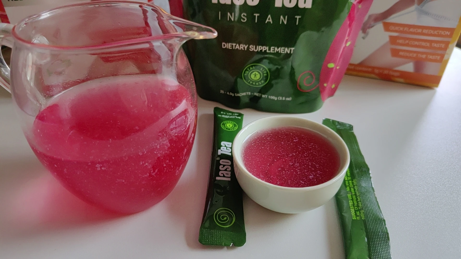 Modified tea  Watermelon Laso Tea Milk Fragrant Sour Sweet Instant Tea