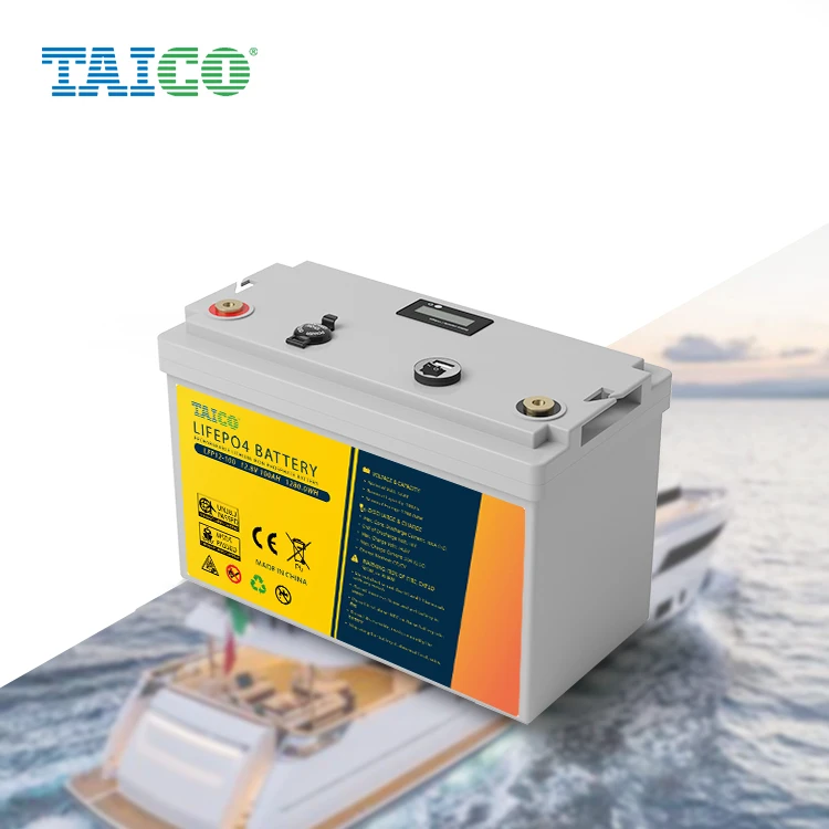 Lithium Ion Battery Lead-Acid Gel Battery Yabo Custom RV/ Camping Long Life Cycle 170Ah 150Ah 100Ah 12V 24V LiFePO4