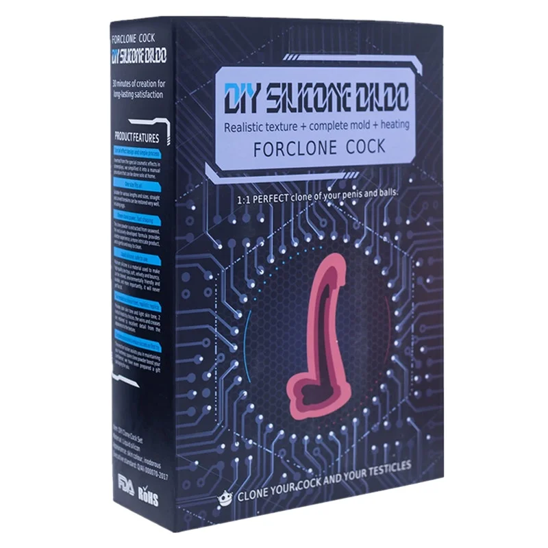 DIY Penis Casting Kit Liquid Silicone Clone Dildo Set With And Detailed Instructions For Home-Made Cloning Penis