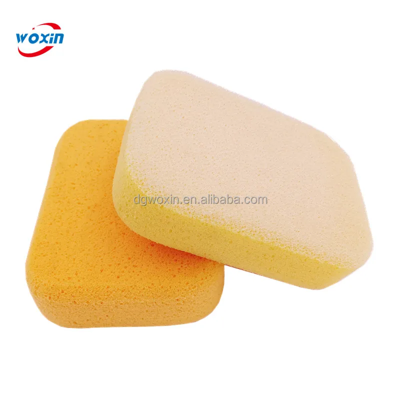 Grout sponge 2-in 1 Pu Foamed And Epoxy Scrubbing Sponge With Rounded Corner For Tile Grout Cleaning