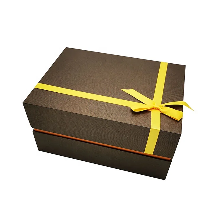 Rigid Brand Logo Gift Box Luxury Custom Apparel Clothing Packaging Boxes With Satin Insert
