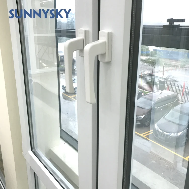OEM service vinyl prices online 48x48 UPVC casement window as egress