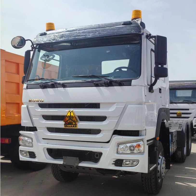 China Factory Sinotruk HOWO 6X4 Diesel Fuel Heavy Truck Good Condition Tractor Truck Manual Automatic Transmission Left Steering
