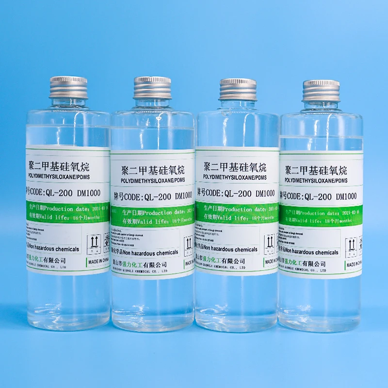 QL завод высокой чистоты die Электрический жидкости силиконовое масло от 5 cst до 1000 cst серии