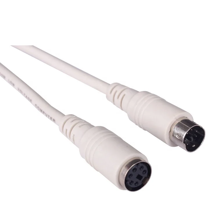 Удлинитель PS2 для клавиатуры и мыши DIN6M/DIN6F USB-кабель для мыши