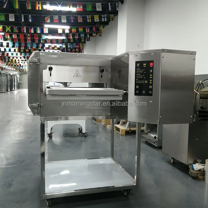 Continuous chain-type pizza oven gas conveyor pizza oven Hot Air Convection Gas Conveyor Pizza Oven Roast Beef Baked Egg Tarts