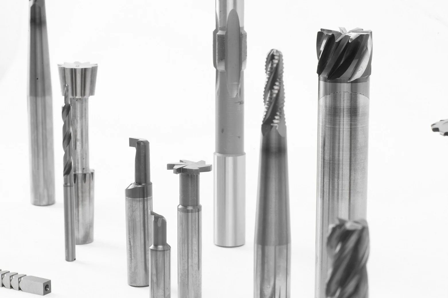 HRC55 Four Flutes Tungsten Mill Cutter Carbide Ball End Mills CNC Milling Tools Hard Alloy Milling Cutter For Metal