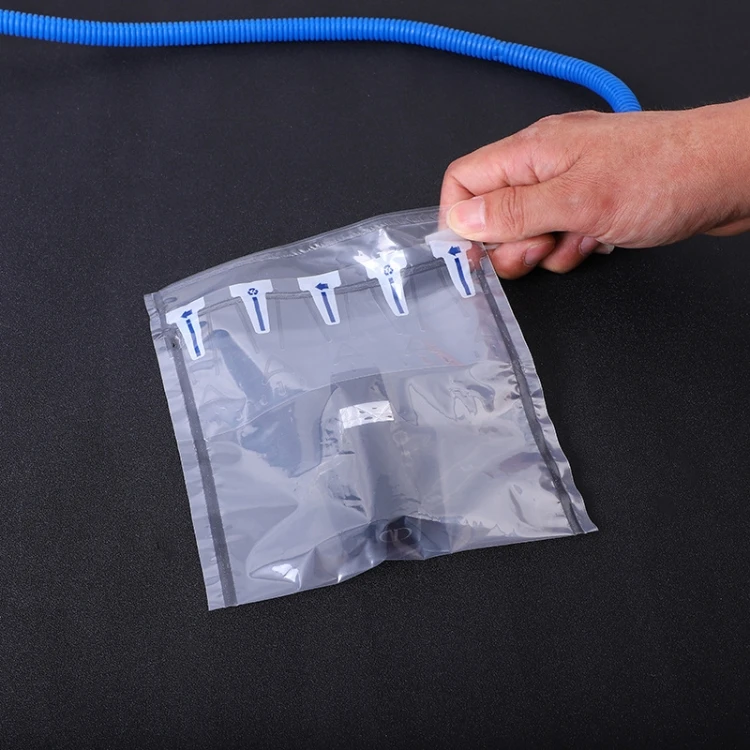 Shockproof Inflatable Air Cushion Hat Bag Safety Protective Hat Packaging Air Buffer Bag