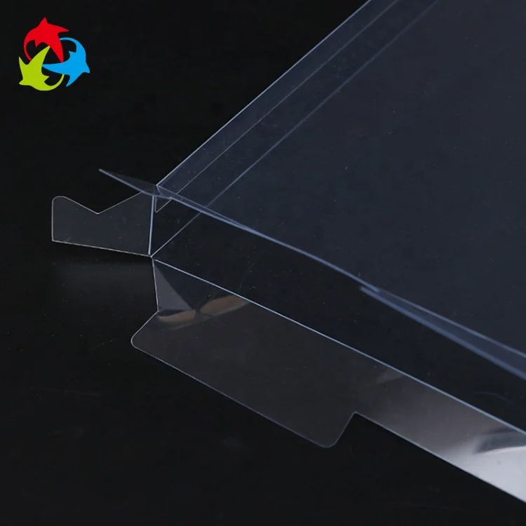 Small gift display clear transparent plastic box