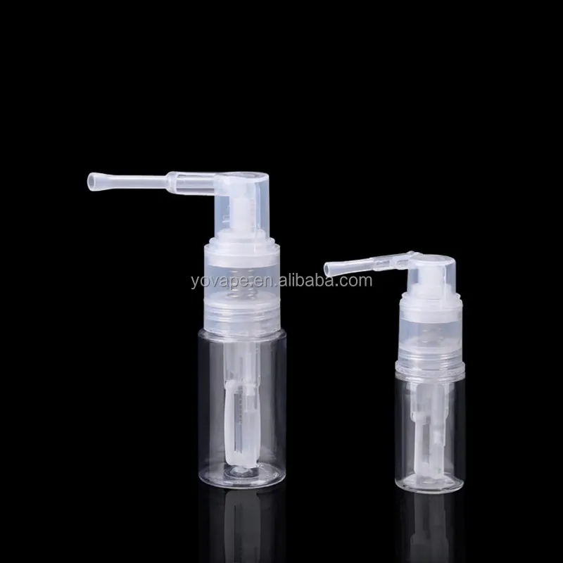 Unique design with Rotate rocker sprayer 14ml 18ml 25ml 50ml 60ml 2Oz dispersal plastic spray powder puffer bottles for glitter