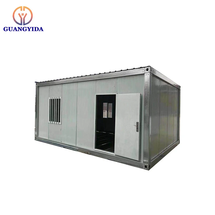 Steel frame duplex mobile home detachable tiny house container portable prefabricated chicken poultry farm house