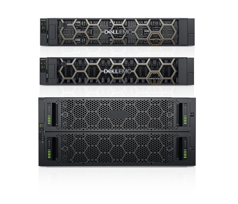 D ell PowerVault ME4 Series Storage ME4012 ME4024 and ME4084 12, 24 and 84 drive slots 2U SAN/DAS ARRAY Expansion Enclosure