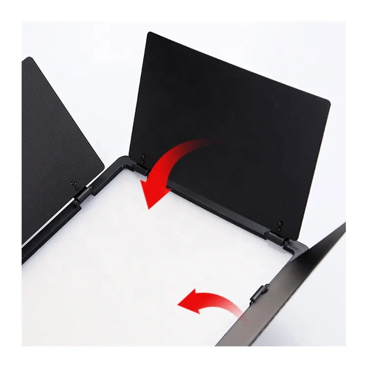 New Products Light Box set bi-color metal led panel Film Photographic led fill video light