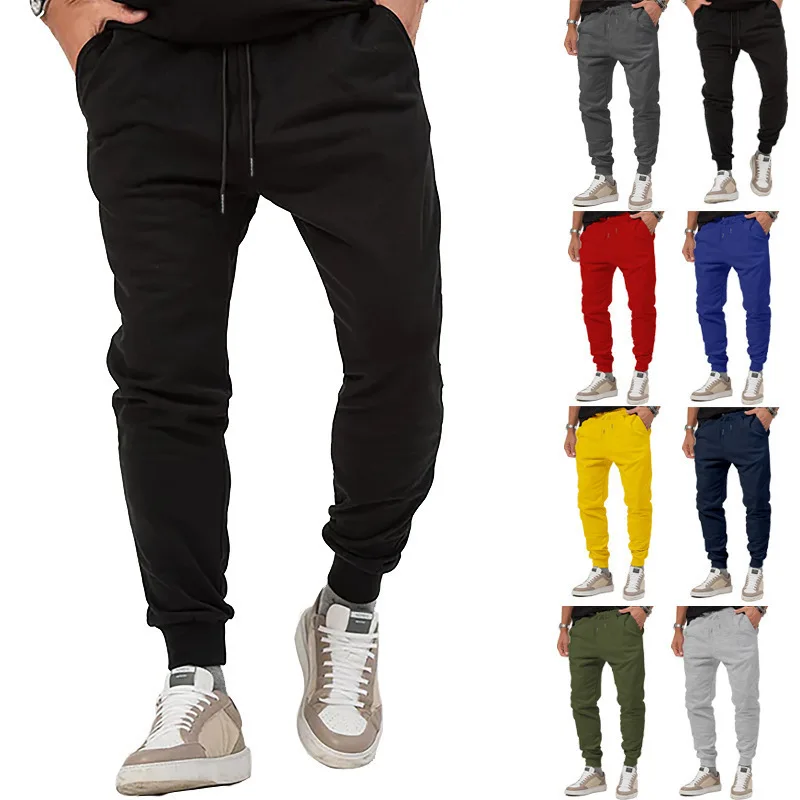 PASUXI 2024 Male Slim Fit Spring Cargo Pants Men Trousers New Classic Streetwear Casual Men Harem Jogging Pants