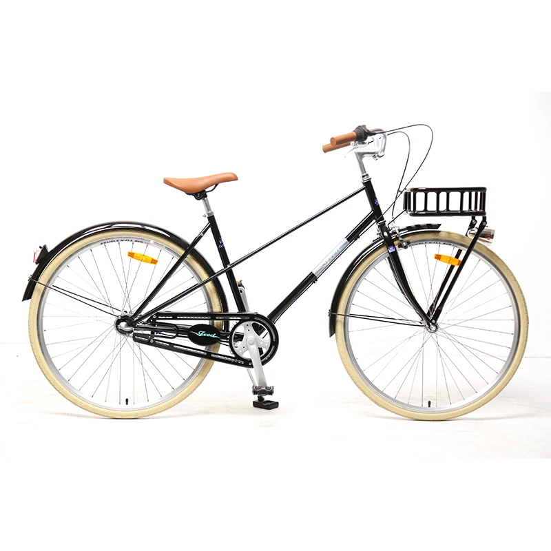 2024 Popular Gates Aluminum Alloy Belt Drive Bike NEXUS 3 speeds 700C Retro Road City Bicycle Rear coaster brake city bike