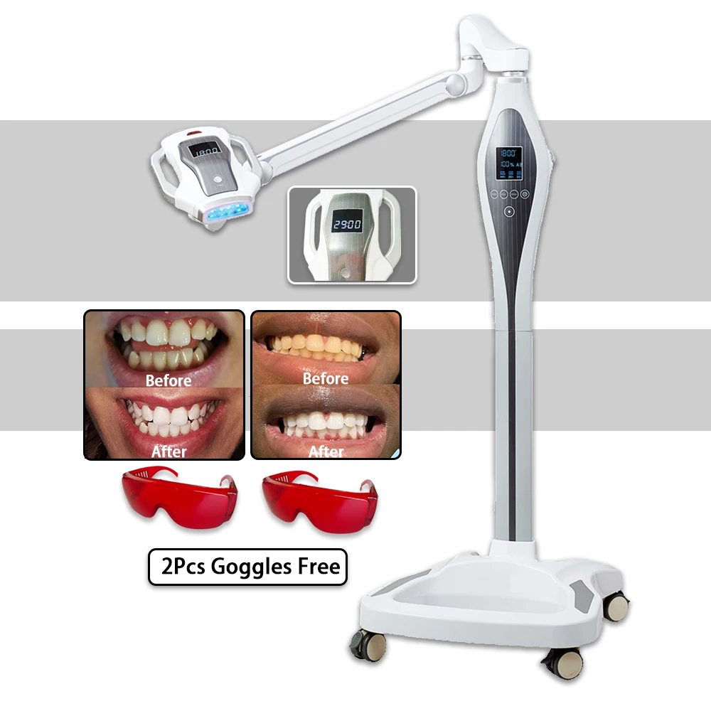 2023 new blue teeth whitening led/60W high professional teeth whitening lamp/flexible teeth whitening machine