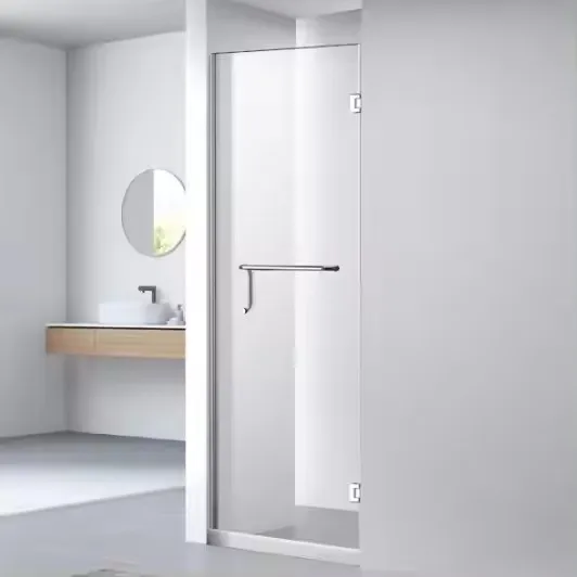 small size shower door between two walls one way swing hinges shower door hinged shower glass door