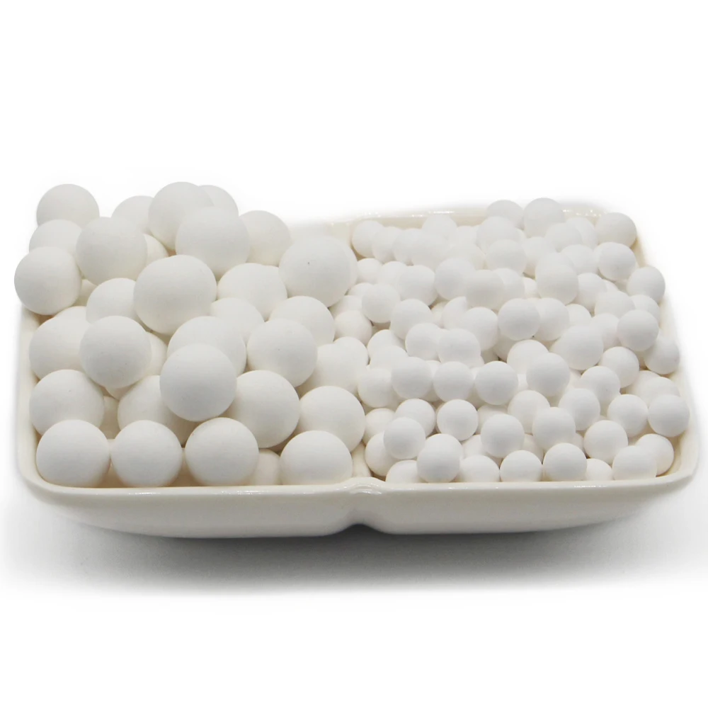Industrial Tower Filling Catalyst Bed Support Media Ceramic Balls Catalyst Bed Support