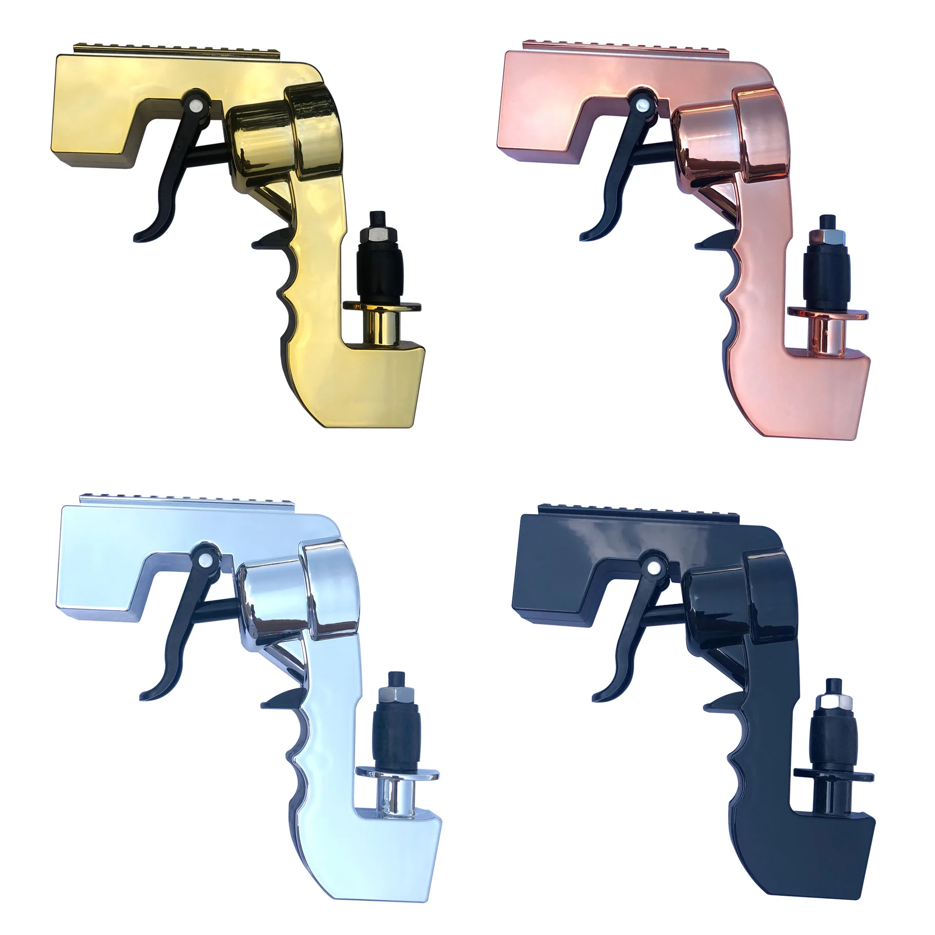 Summer Hot Selling POM Bar Party Flirt Gun Champagne Wine Bottle Beer Dispenser Spray Gun, Top Quality Champagne Gun