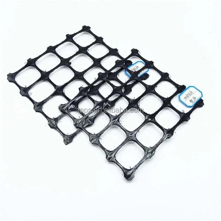 China geogrids factory prices biaxial geogrid pp plastic geogrid for philippines