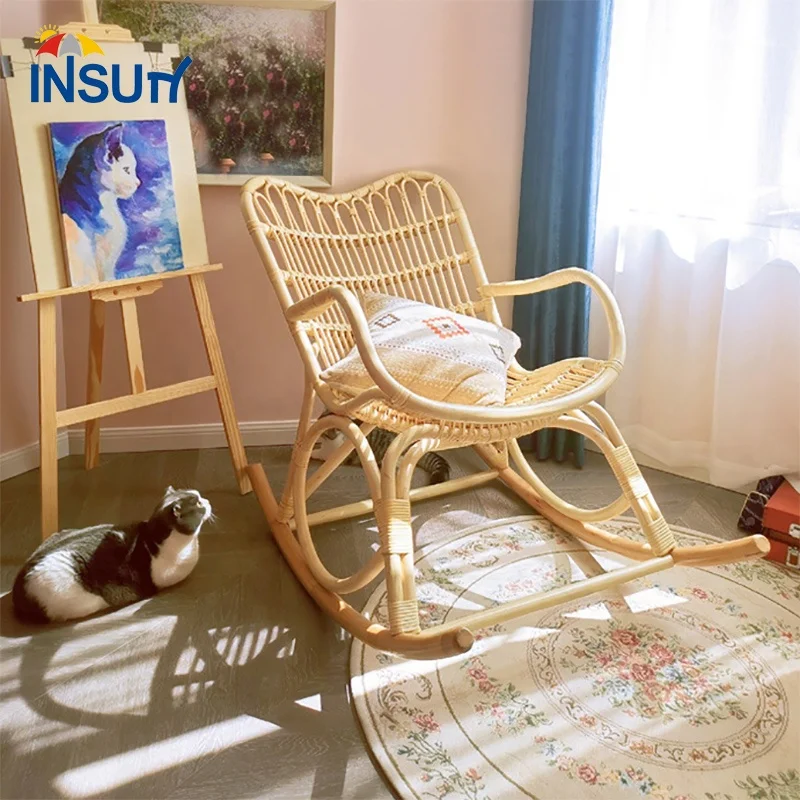 New Style Garden Chairs Outdoor Furniture Wicker Swing Chairs Rattan Rocking Chair