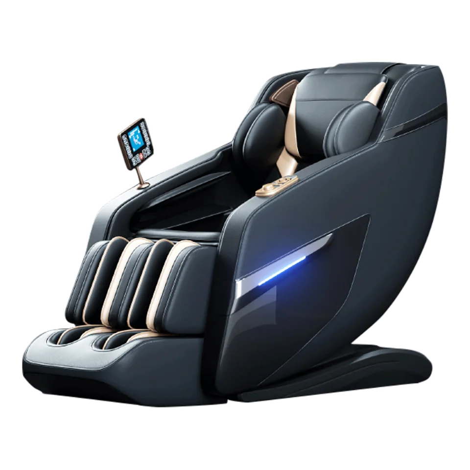 2024 Новый Многофункциональный Bluetooth музыкальный полный корпус автоматический 3d SL трек невесомость диван роскошное Японское массажное кресло