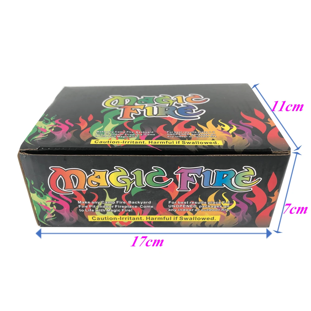 Sunrich Wholesale Magic Fire Package Indoor And Outdoor Colorful Fire Mystical Color Party Supplies Frame Magic Fire