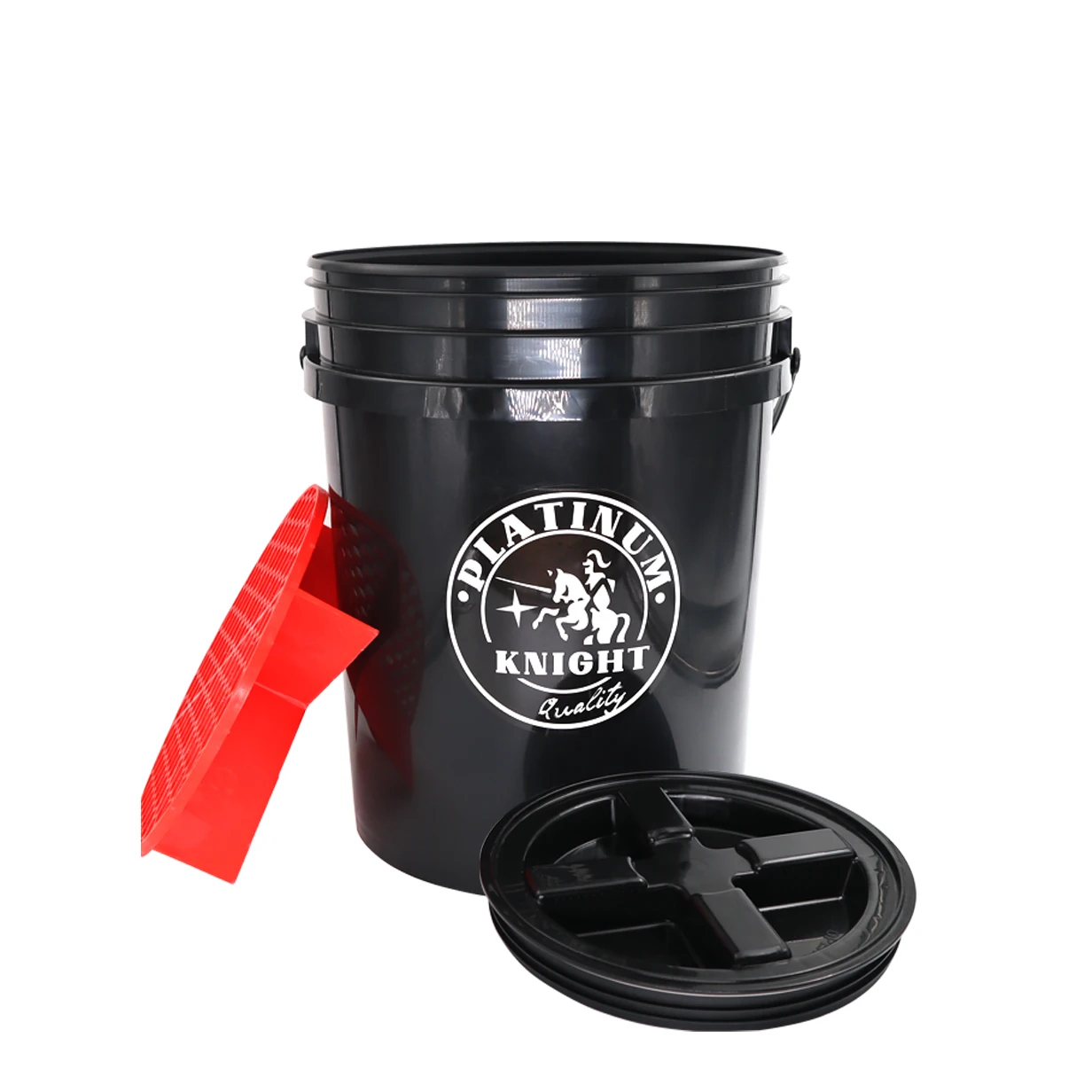 Detailing Bucket + Grit Collector + Gamma Seal Lid High quality Thickened Car Wash Bucket