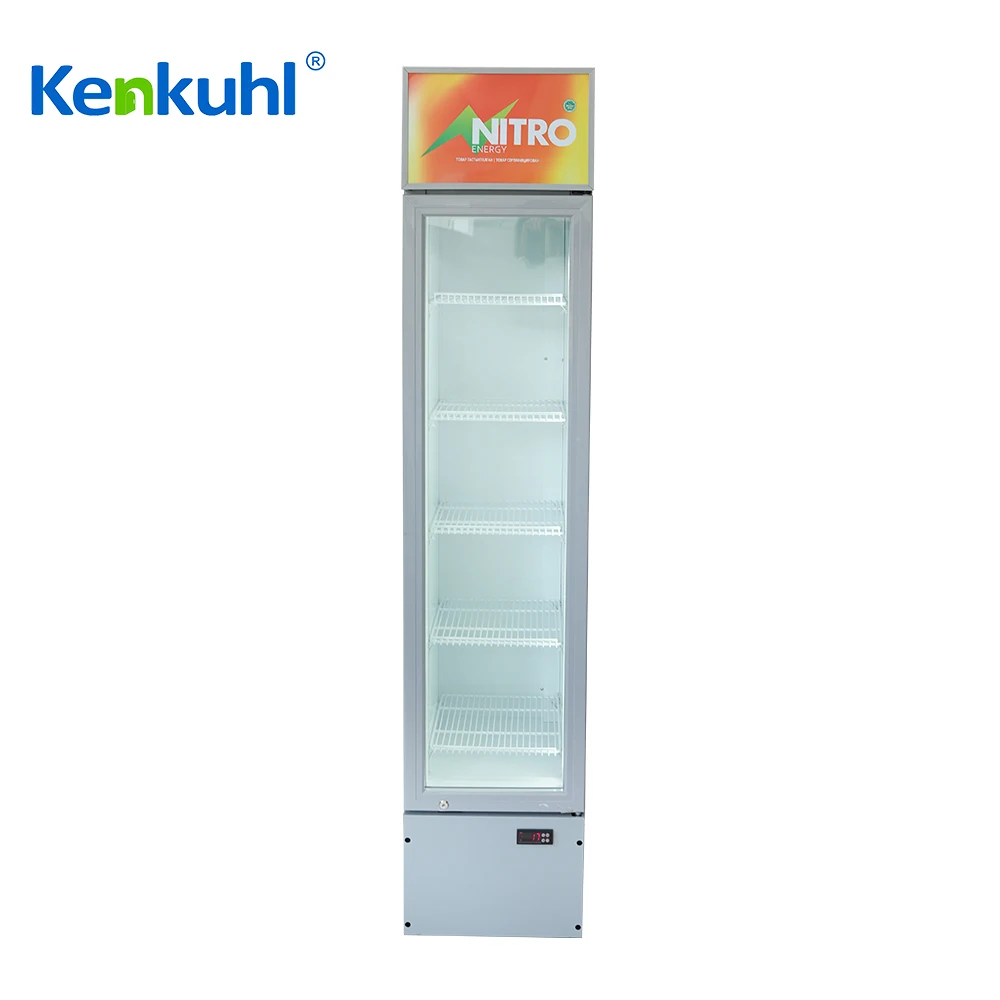 Kenkuhl commercial single door upright  wine bottle beverage cooler fridge refrigerator