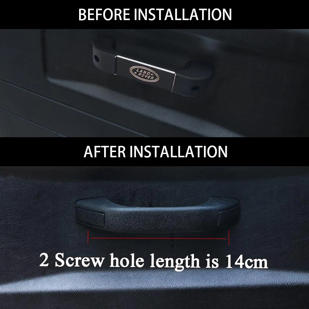 сплав захватить дверную ручку крышки Накладка для Land Rover Defender 110 90 2007-2016 автомобильные аксессуары