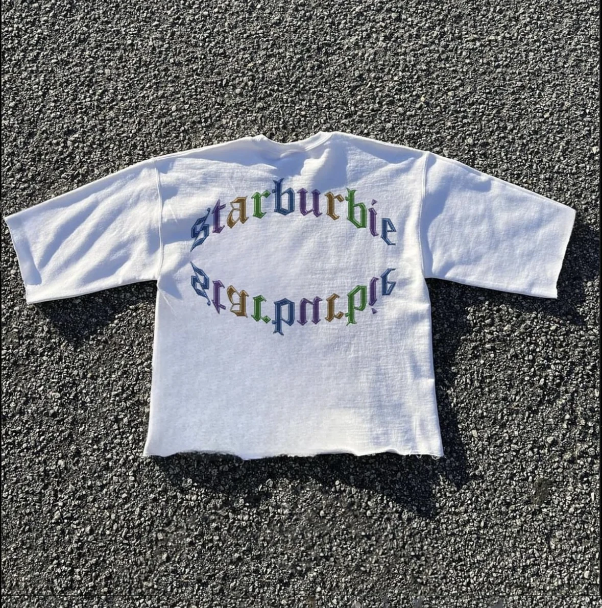 Custom Heavyweight 300 gsm Street Wear Graphic screen print Vintage T-shirt Men Acid Washed Sun Faded Oversized Cropped Tees