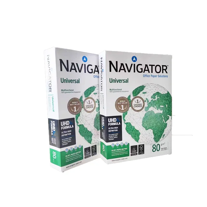 wholesale Wood Pulp Navigator Paper white A4 size 500 sheets /Navigator A 80 gsm a4 paper for sale