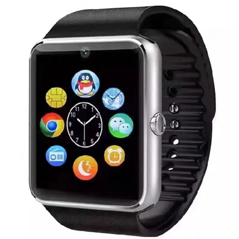 Smart Watch Camera With SIM TF Card Slot Fitness Activity Tracker Sport Watch For Android ios gt08 Smartwatch