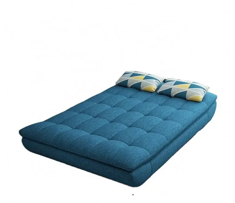 MEIJIA wood frame clic clac 5 in 1 inflatable 3 6 seat bean bag smart folding corner sofa bed