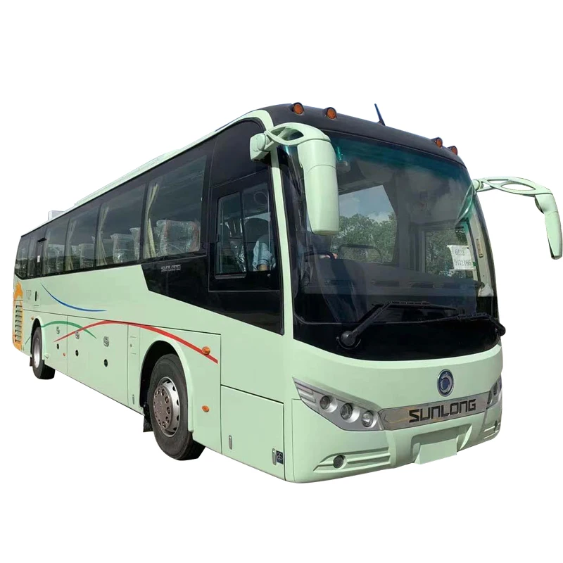 China New Coach Buses with 50 Seats Diesel Fuel Automatic Transmission Euro 3 Emission Standard Passenger Passenger Coach