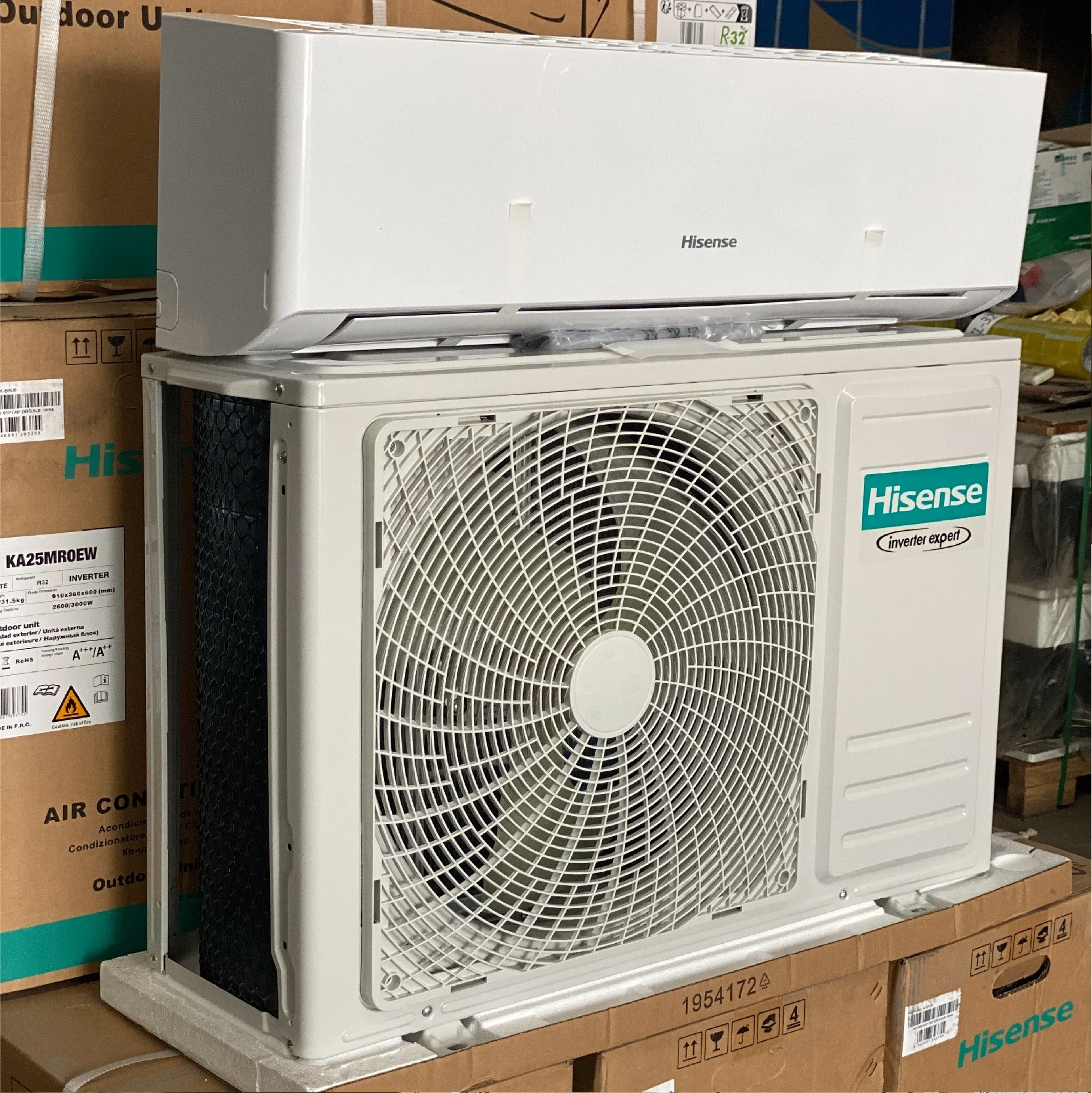 Hisense 12000btu 1.5hp Ghana air conditioning unit climatiser daikin ac air con inverter R32 R410a 220v