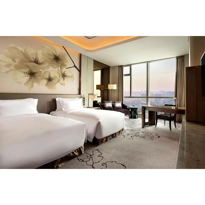 Best Price Superior Project Hotel Bedroom Sets 5 Star Modern Dark Latest Bedroom Furniture Set