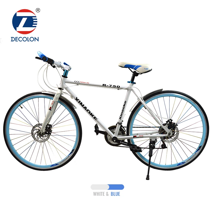 
Factory Direct Stock Bicycle 26 Inch 21 Speed Double Disc Brake Man Bicycle Twitter Road Bike 700c Road Bike 