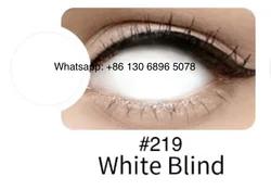 22MM black sclera white blind Halloween Wholesale Cheap  yearly contact lenses colored contact lens