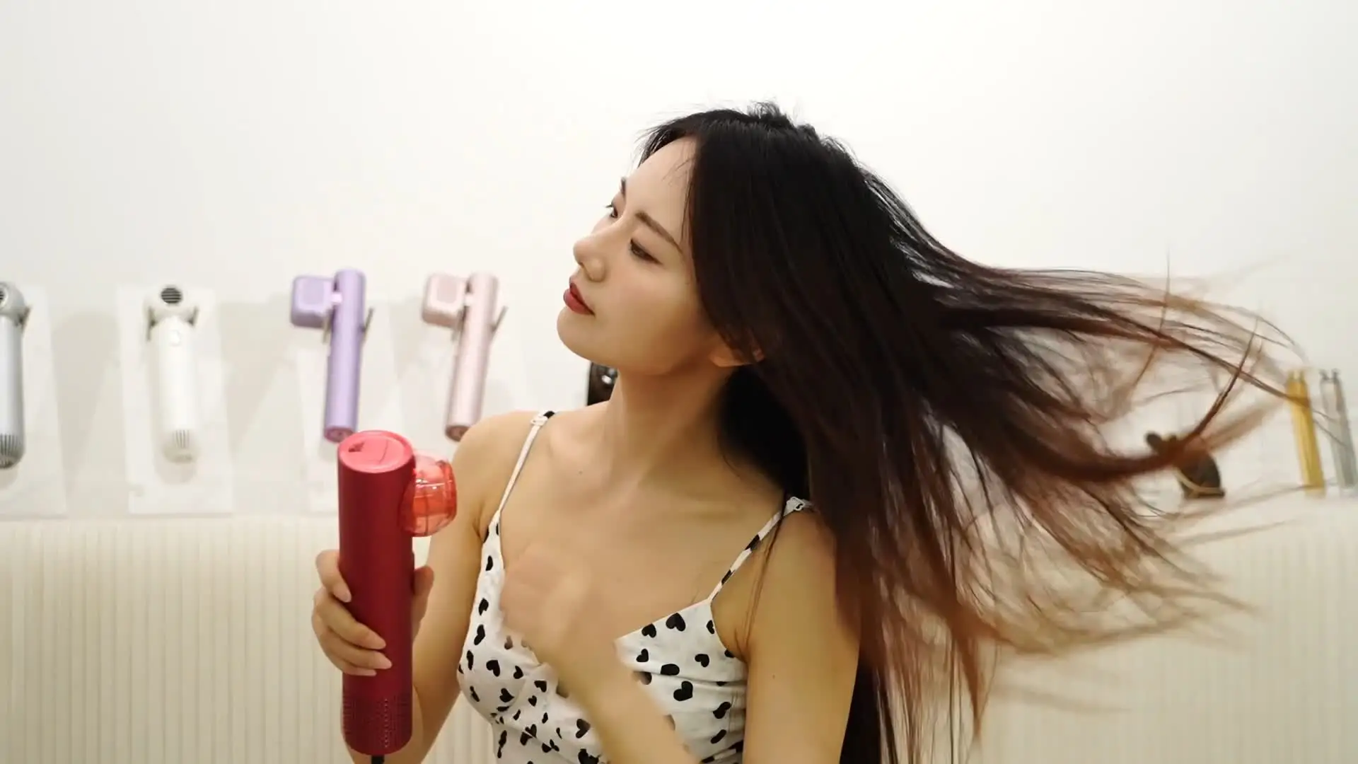 Hair Dryer Professional Salon Hot Air Brush Hair Dryer For Travel&home Lightweight Negative Ionic Hair Blow Dryer