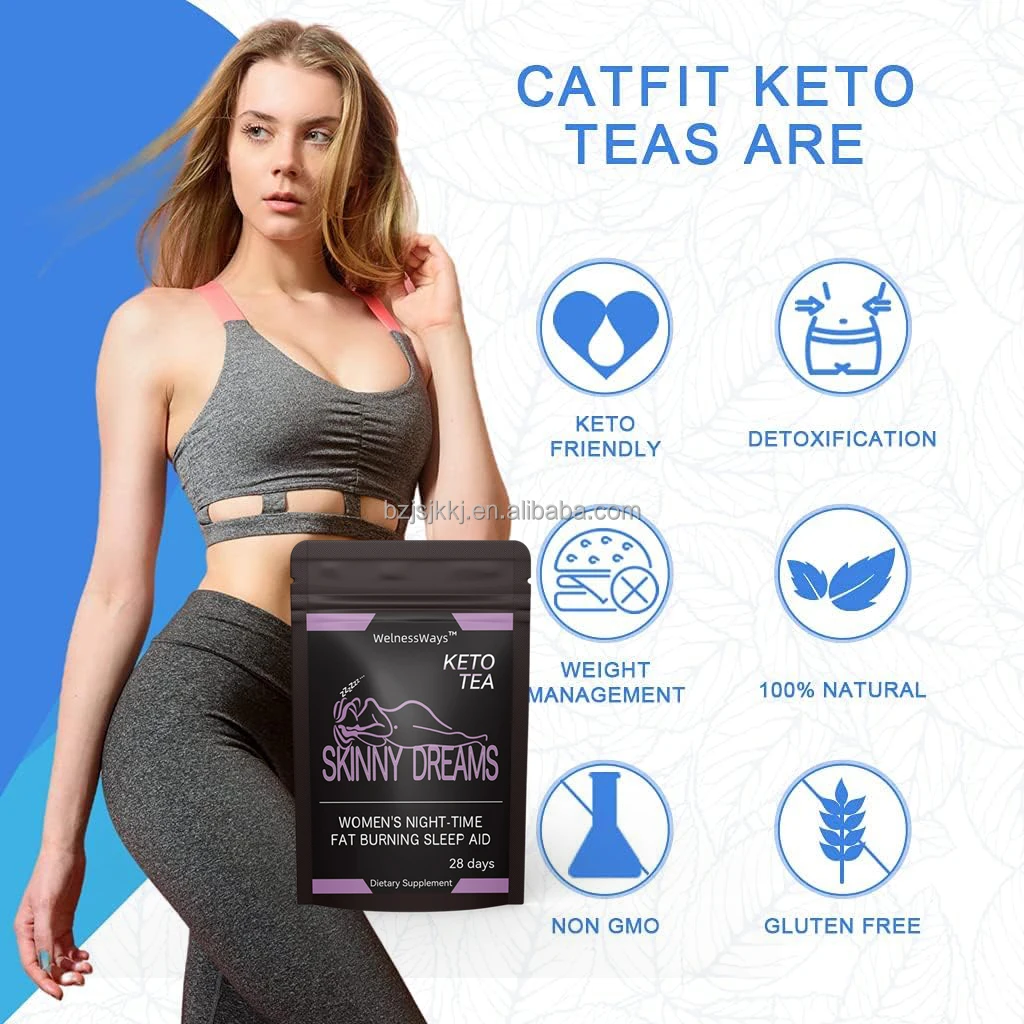 Hot selling 28days Fast Body Shaped Skinny Flat Tummy Tea wholesale slimming detox herb Bedtime Dreams Tea
