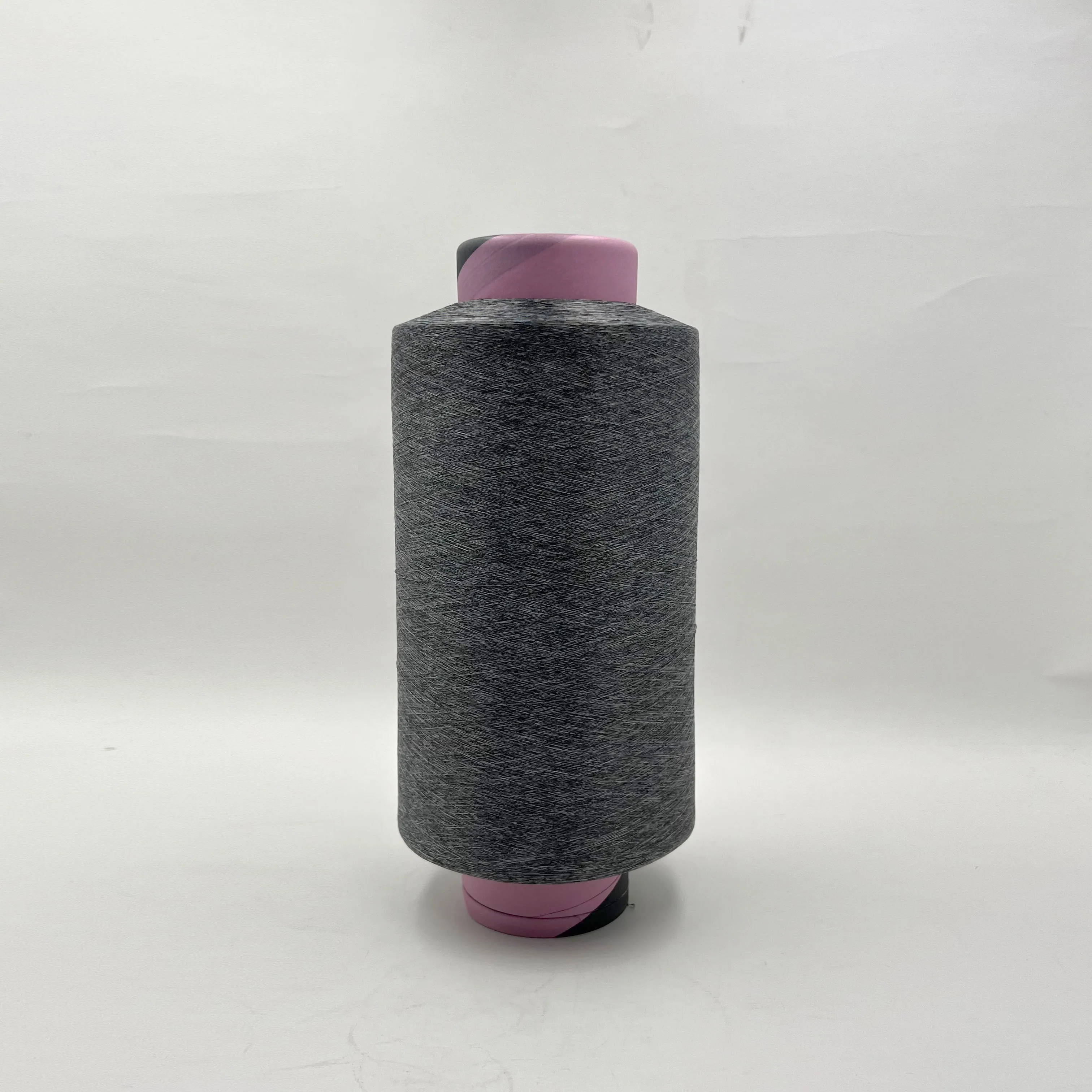 China factory High elastic cotton melange heather yarn for seamless underwear 30s/1 dyed cotton melange yarn