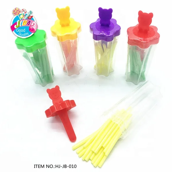Новая упаковка для бутылок для мороженого, Красочные сладкие конфеты с фруктовым вкусом